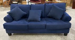 Purple Upholstered Sleeper Sofa