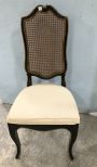 Black and Gold French Side Chair