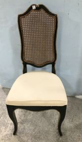 Black and Gold French Side Chair