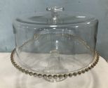 Decorative Glass Cake Stand