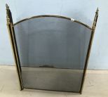 Brass Fireplace Screen