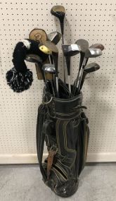 Group of Antique Golf Clubs