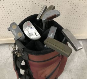 Group of Gold Putters
