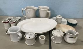 Lot of Vintage Stoneware Potter Pieces