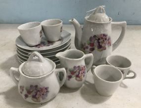 German Mini Porcelain Tea Set