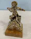 .925 Sterling Fiddler Statue