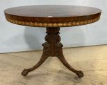 Nice French Antique Reproduction Foyer Pedestal Table