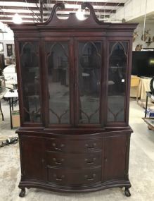 Georgetown Galleries Mahogany Ball-n-claw China Cabinet