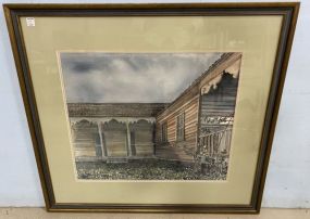 R. Scott Coleman Watercolor of Home