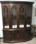 Late 20th Century Cherry China Cabinet