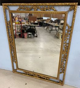 Ornate Gold Gilt Wall Mirror