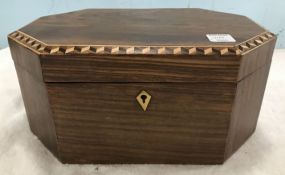 Foreside Wood Inlaid Storage Box