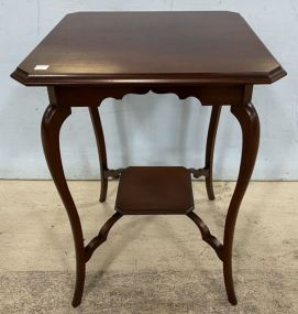 Mahogany Square Occasional Table