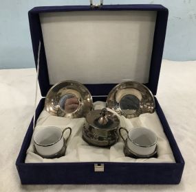 Italian Silver Plate Tea Set