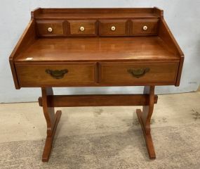 Late 20th Century Primitive Reproduction Writing Desk