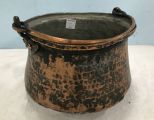 Antique Style Hand Hammered Copper Kettle