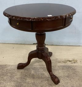 Antique Reproduction Round Parlor Table