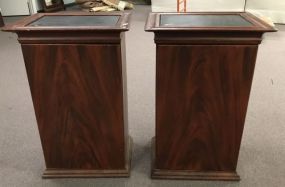 Empire Style Mahogany Slant Top Stands