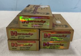 Hornady 22-250 50 gr. V Max Ammo