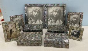 Decorative SPI Tile Style Picture Frames and Boxes