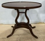 Duncan Phyfe Oval Pedestal Table