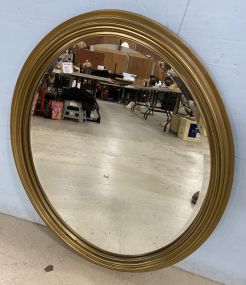 Carolina Mirror Company Beveled Oval Wall Mirror