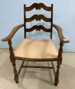 Colonial Reproduction Arm Chair