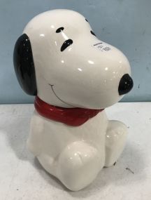 Vintage Ceramic Snoopy Cookie Jar