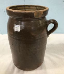 3 Gallon Brown Stoneware Crock Jug