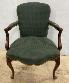 French Style Upholstered Arm Chair