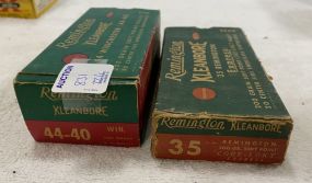 Remington Kleanbore 44 Win and 35 Remington