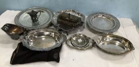 Group of Silver Plate Serving Pieces