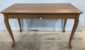 Oak Pressed Wood Sofa Table