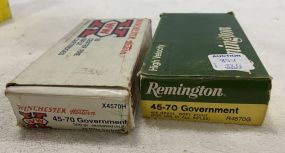 Winchester and Remington 45-70 Government