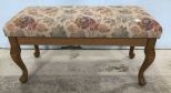 Queen Anne Upholstery Window Bench