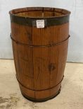 Vintage Wood Barrel