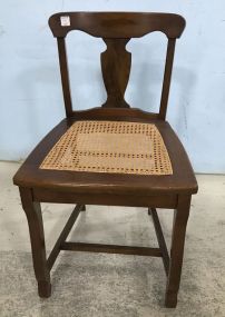 Vintage Cane Bottom Mini Stool