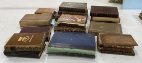 Group of 1800's-Early 1900's Leather/Hard Bound Books