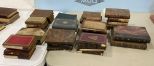 Group of 1800's-Early 1900's Leather/Hard Bound Books