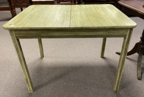 Vintage Painted Small Kitchen Table