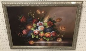 Giclee Painting of Floral Still Life by M. Aaron