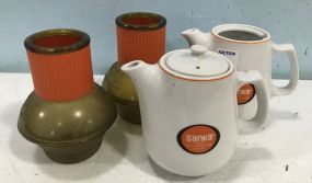 Sanka Pitchers and Sanka Coffee Container