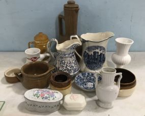 Group of Ceramic and Porcelain Pottery