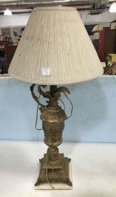 Antique Brass Urn Table Lamp