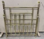 Full Size Brass Bed