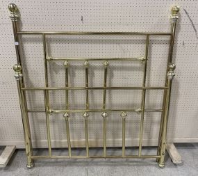 Full Size Brass Bed