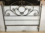 Decorative Metal Queen Size Head Board