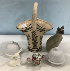 Group of Porcelain Decor