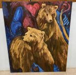 Painting of Bears by Lynn Light