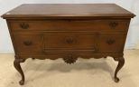 Queen Anne Style Mahogany/Cedar Quilt Chest